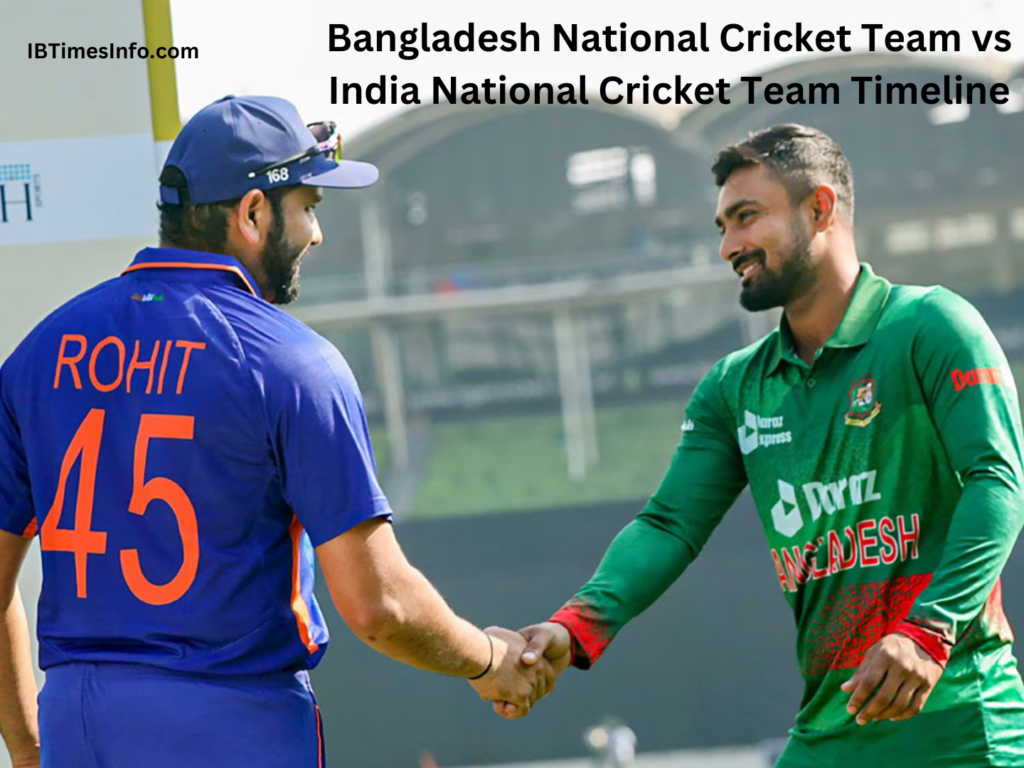 Bangladesh National Cricket Team vs India National Cricket Team Timeline