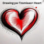 Drawing:yw-Tzomiaao= Heart