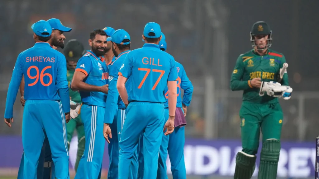 India National Cricket Team vs South Africa National Cricket Team Match Scorecard