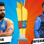 India National Cricket Team vs Afghanistan National Cricket Team Timeline