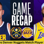 Lakers vs Denver Nuggets Match Player Stats