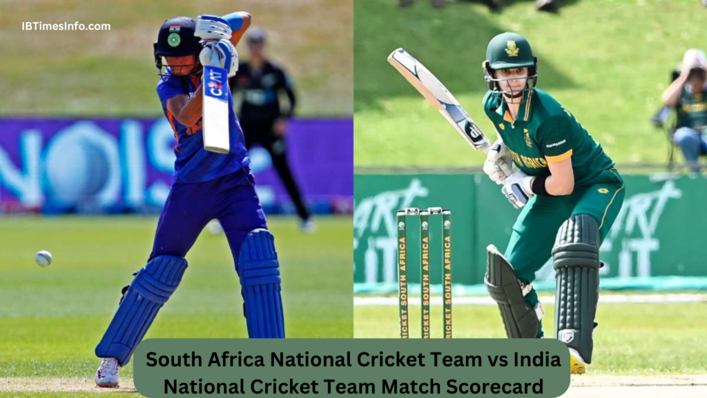 South Africa National Cricket Team vs India National Cricket Team Match Scorecard