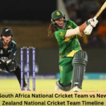 South Africa National Cricket Team vs New Zealand National Cricket Team Timeline