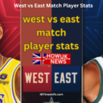 West vs East Match Player Stats