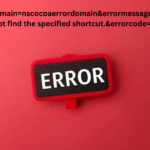 errordomain=nscocoaerrordomain&errormessage=could not find the specified shortcut.&errorcode=4