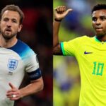 England National Football Team vs Brazil National Football Team Lineups