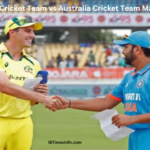 India National Cricket Team vs Australia Cricket Team Match Scorecard